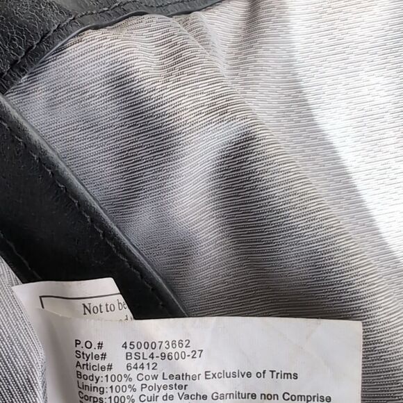 Aritzia auxiliary grey  leather bag - Picture 8 of 14